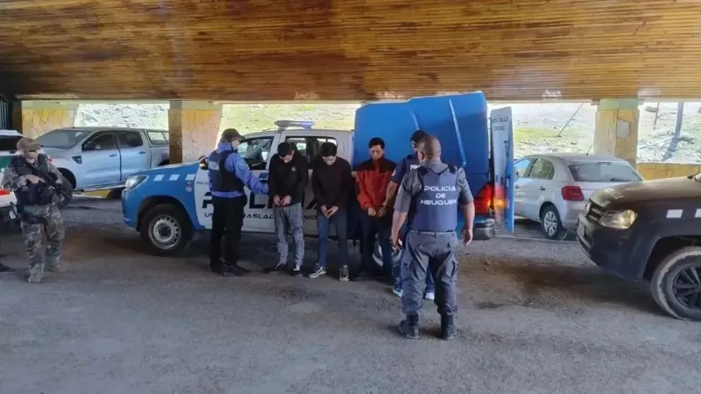 El grupo fue puesto a disposición de la justicia chilena en el puesto de Aduana. Foto: archivo.