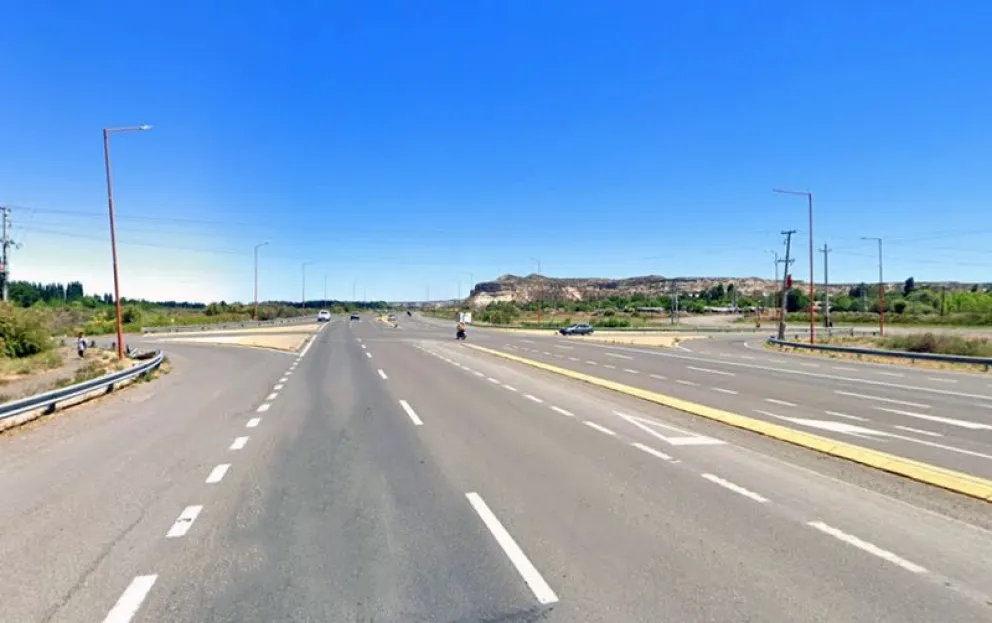 El siniestro ocurrió días atrás en el tramo de la Ruta 22 entre Chichinales y Regina cuando un camión chocó una vaca que caminaba por la cinta asfáltica. Foto: archivo
