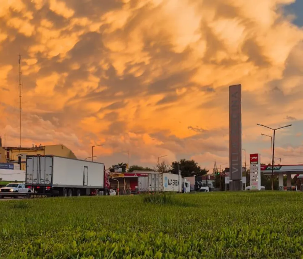 Tras la lluvia y las nubosidad de ayer, hoy el cielo estará más despejado. Foto gentileza Nelson.
