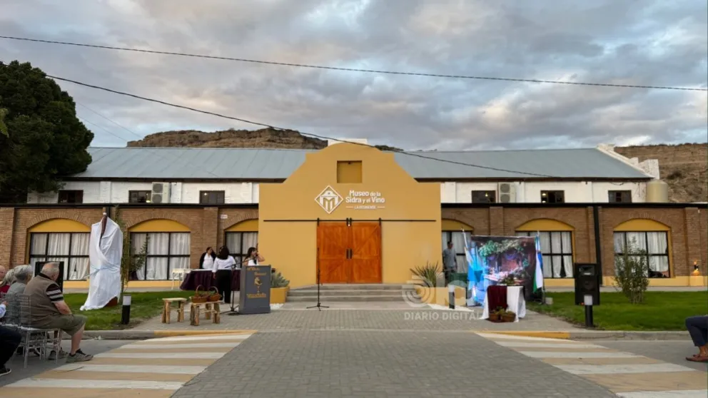El museo fue inaugurado en el marco de la 46° edición de la Fiesta Provincial de la Vendimia, el 6 de marzo. Foto: Celeste Cerezuela - LCR