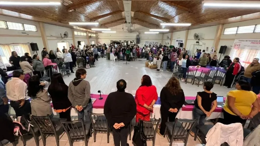 El congreso de Unter se realizó en Roca y se extendió por más de 12 horas hasta la madrugada de este jueves. Foto: prensa Unter