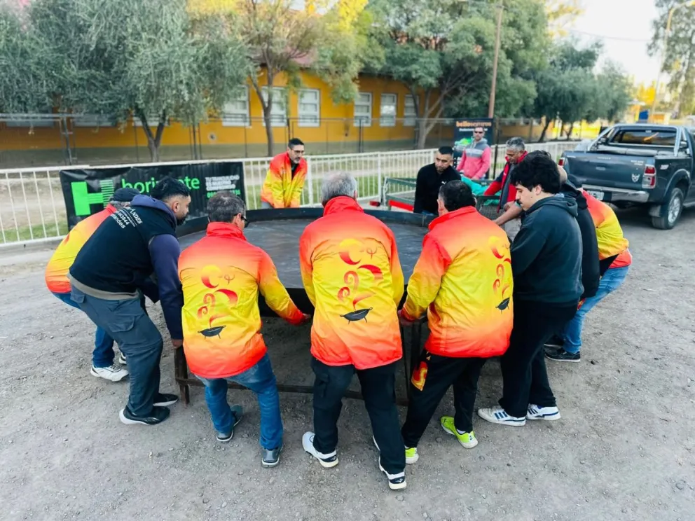 Ya se sienten los primeros aromas en el corazón de la ciudad.  Fotos gentileza (Fernando Cecchini).