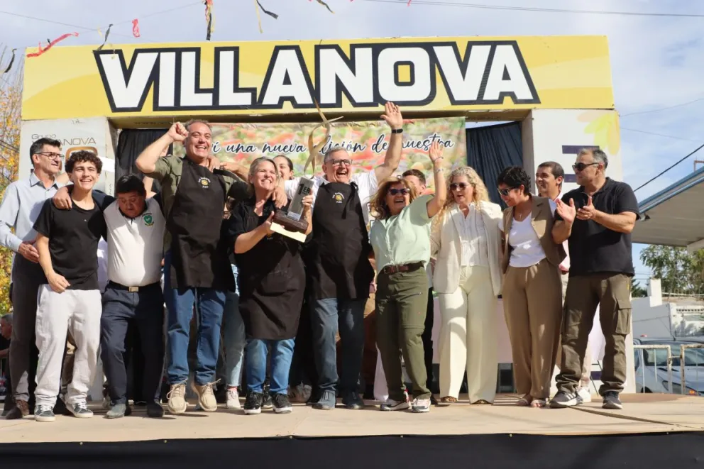 Los Rodríguez se quedaron con el primer lugar del concurso gastronómico. Fotos Tania Domenicucci.