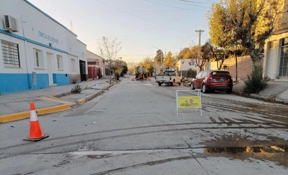 La  interrupción se mantendrá hasta que se completen los trabajos de reparación en la red de agua potable. Foto: gentileza