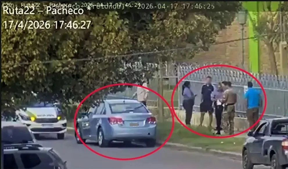 El seguimiento de las cámaras de seguridad fueron clave para resolver el caso /imagen gentileza