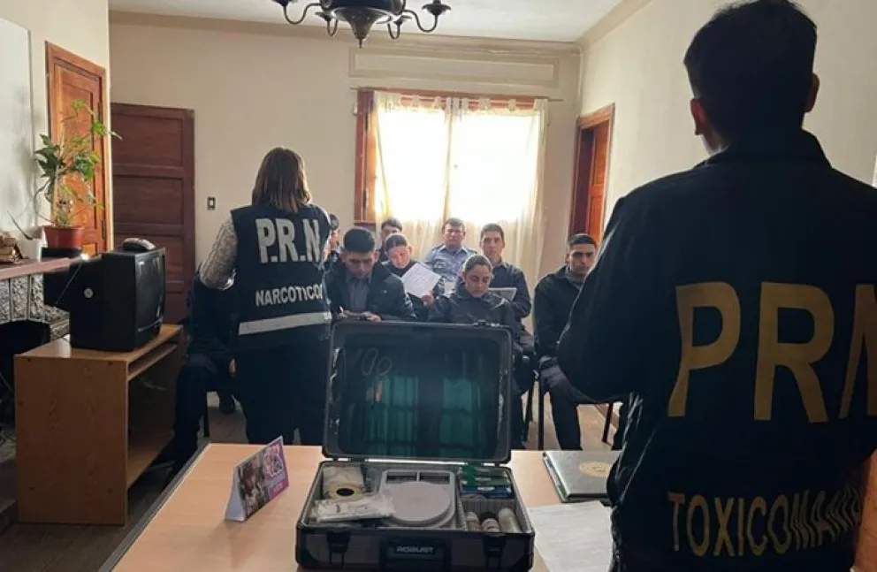 Policías dependientes de la Jefatura de Zona II recibieron la capacitación para operativos con la sospecha de presencia de drogas. Foto: gentileza