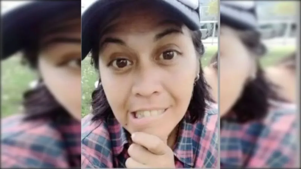 La Policía difundió la imagen de la mujer y sus características para facilitar su identificación. Foto: Policía de Río Negro