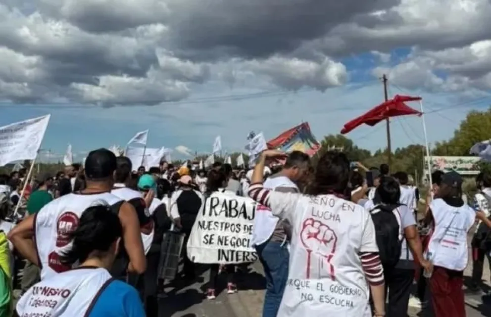 Docentes rionegrinos realizarán un paro de 48 horas con movilización en Cipolletti y acciones en toda la provincia. Foto: gentileza.
