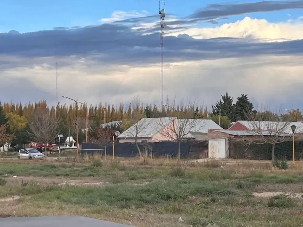 El lugar del crimen, en el barrio 10 Viviendas, donde el joven fue baleado dentro de su casa. Foto cortesía