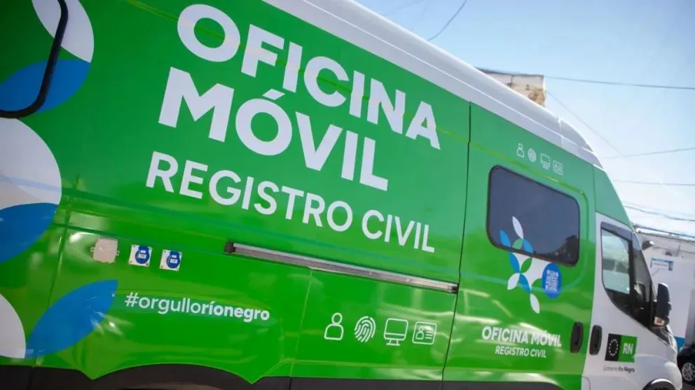 El recorrido del Registro móvil incluyó a tres localidades de la región. (Foto: gentileza)