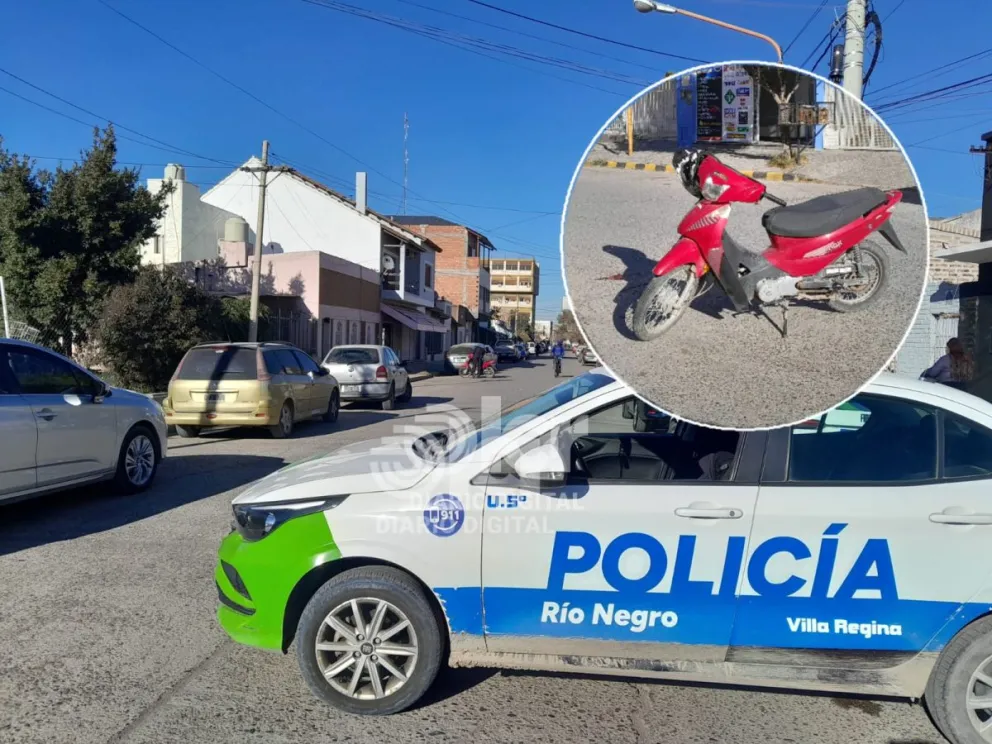 El choque ocurrió minutos después de las 10 en Fray Luis Beltrán. Foto Cristian Córdoba.