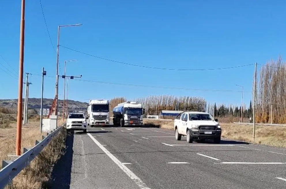En esta ciudad los radares se ubican en los accesos oeste y este, puntualmente en barrio Nuevo y en cercanías a la Aduana. Foto Cristian Córdoba.