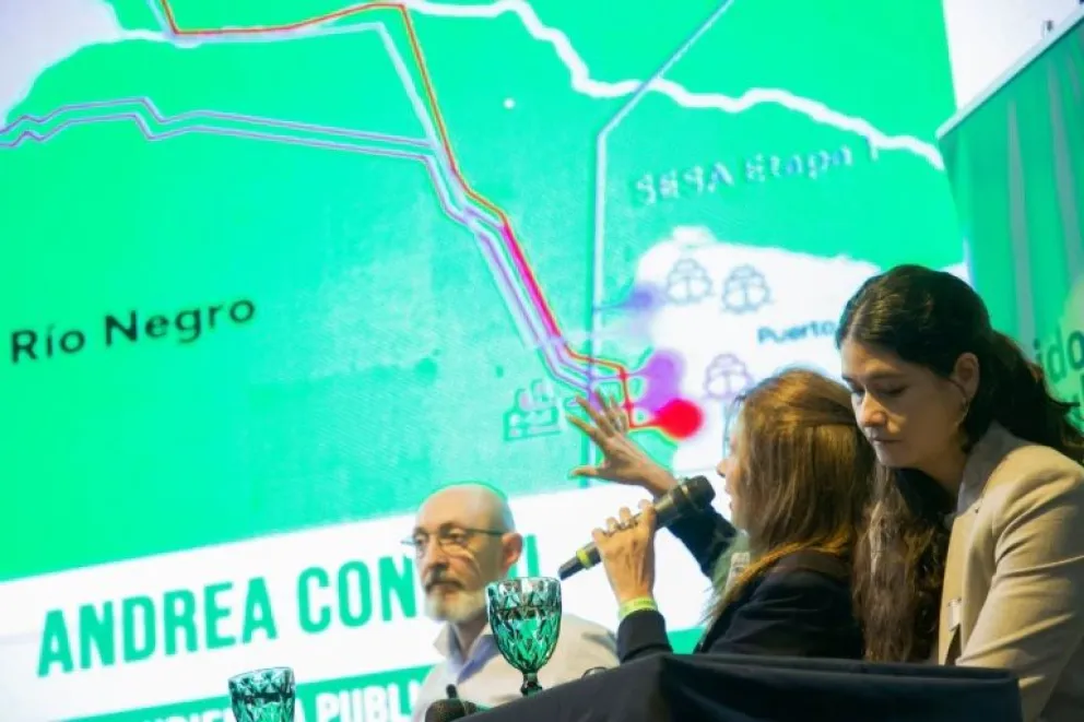 El Gasoducto conectará los recursos de Vaca Muerta con el Golfo San Matías.