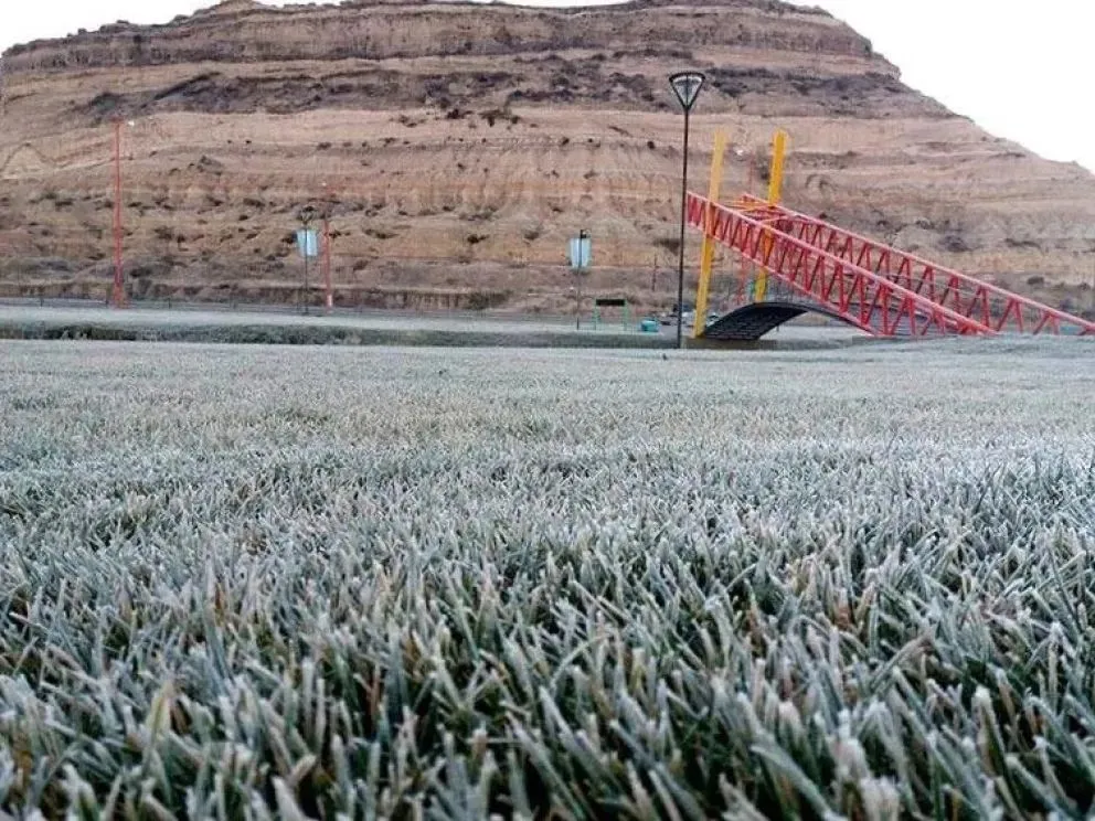 La jornada comienza helada, pero desde mañana comienza un paulatino ascenso de la temperatura. Foto archivo. 