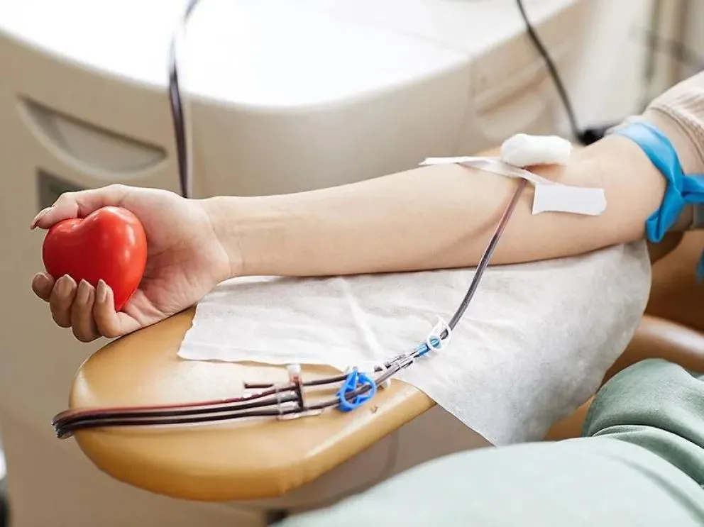 La donación de sangre permite asistir a pacientes que necesitan transfusiones. Foto: Gentileza.