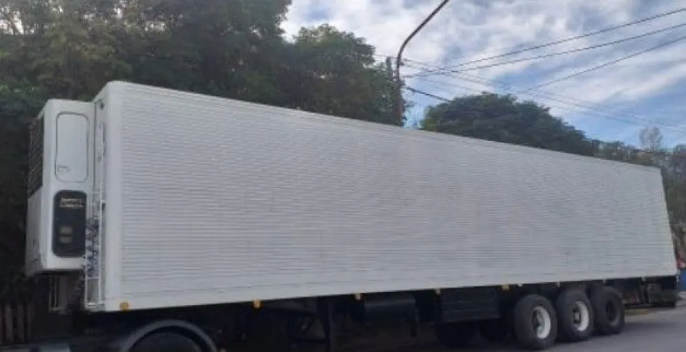 El semi marca Salto, modelo CHSR, fue sustraído durante la tarde del domingo en barrio Businelli. Foto gentileza.