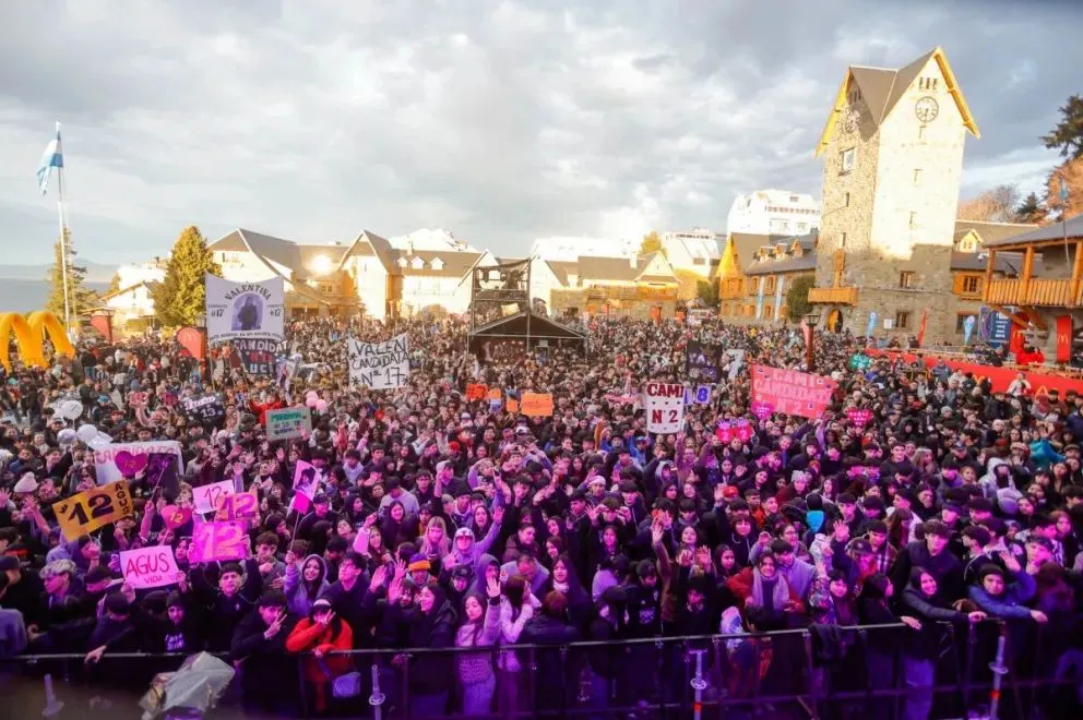 La próxima semana podrían anunciar la grilla completa de la fiesta más icónica de Bariloche. Foto; Facundo Pardo (archivo)