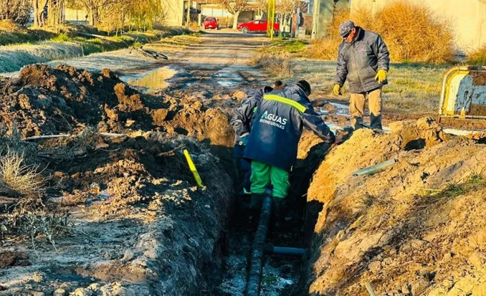 El loteo Doña Mariana cuenta en su totalidad con agua potable. Foto: gentileza