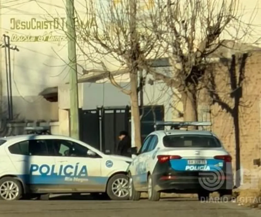 Los allanamientos en Regina y Huergo comenzaron el viernes a las 9. Aún la Justicia Federal no autorizó la difusión de los resultados. Foto gentileza.