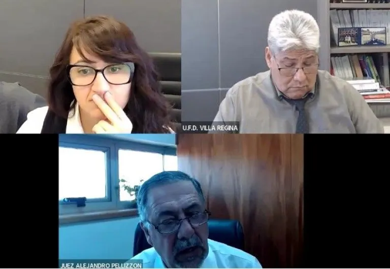La audiencia que revocó la prisión preventiva se hizo vía zoom.