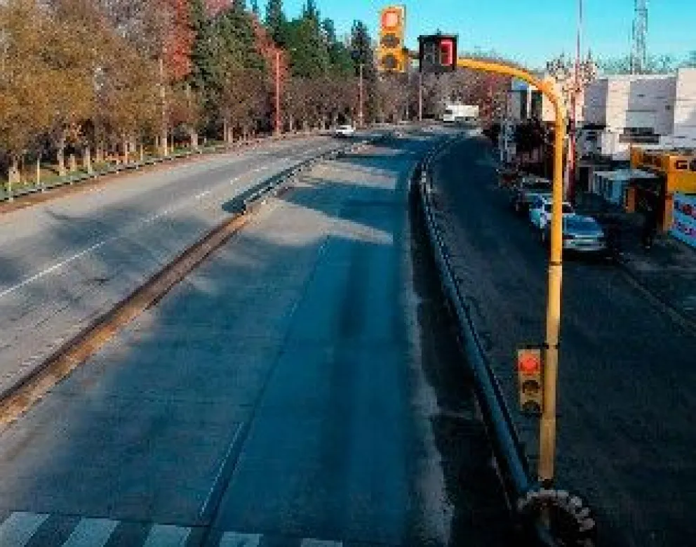 El Municipio reemplazó el cabezal dañado y elevó la estructura un metro. Foto Municipalidad VR.