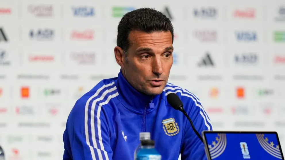 La palabra del entrenador argentino en conferencia de prensa. Foto: AFA.
