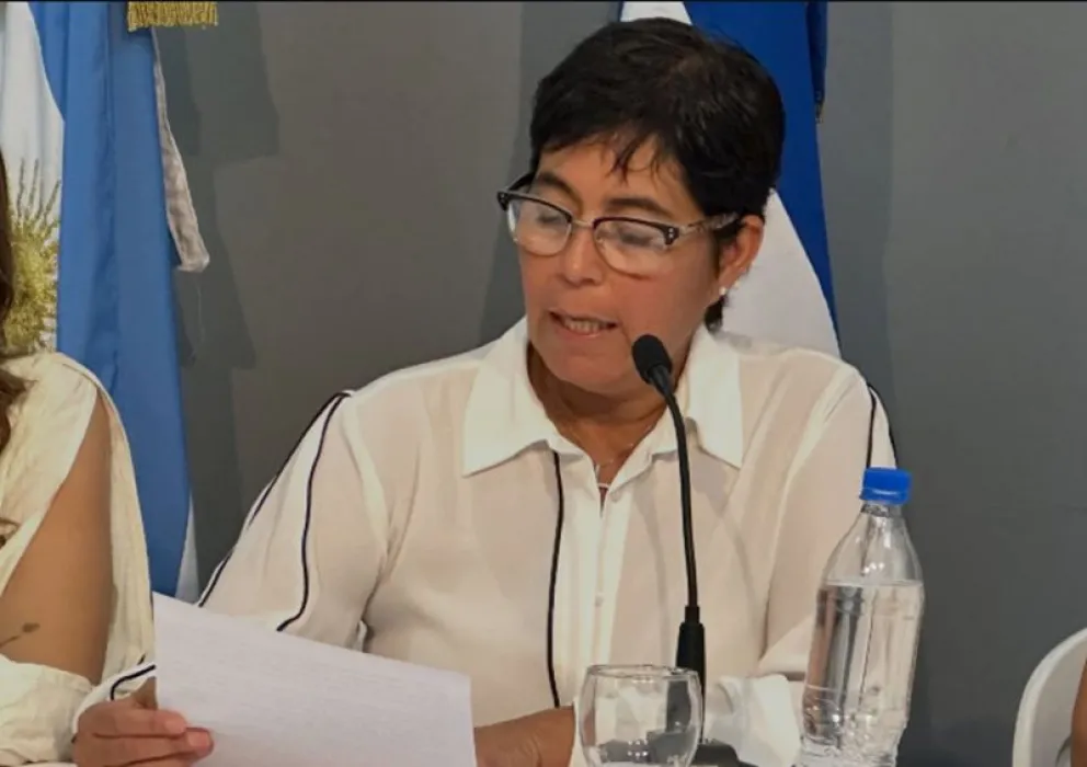 La jefa comunal de Huergo expresó su satisfacción con la decisión del juez de no imputarle cargos por presunta administración fraudulenta. Foto: archivo