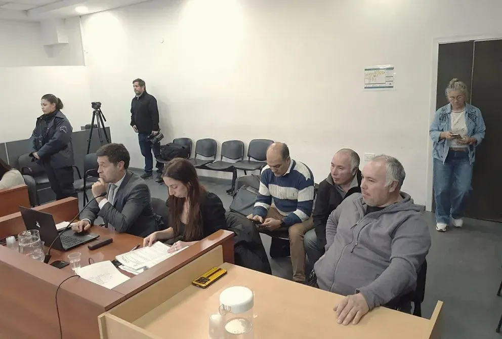 La audiencia de formulación de cargos se realizó este viernes en el Foro Penal de Cipolletti/ imagen gentileza