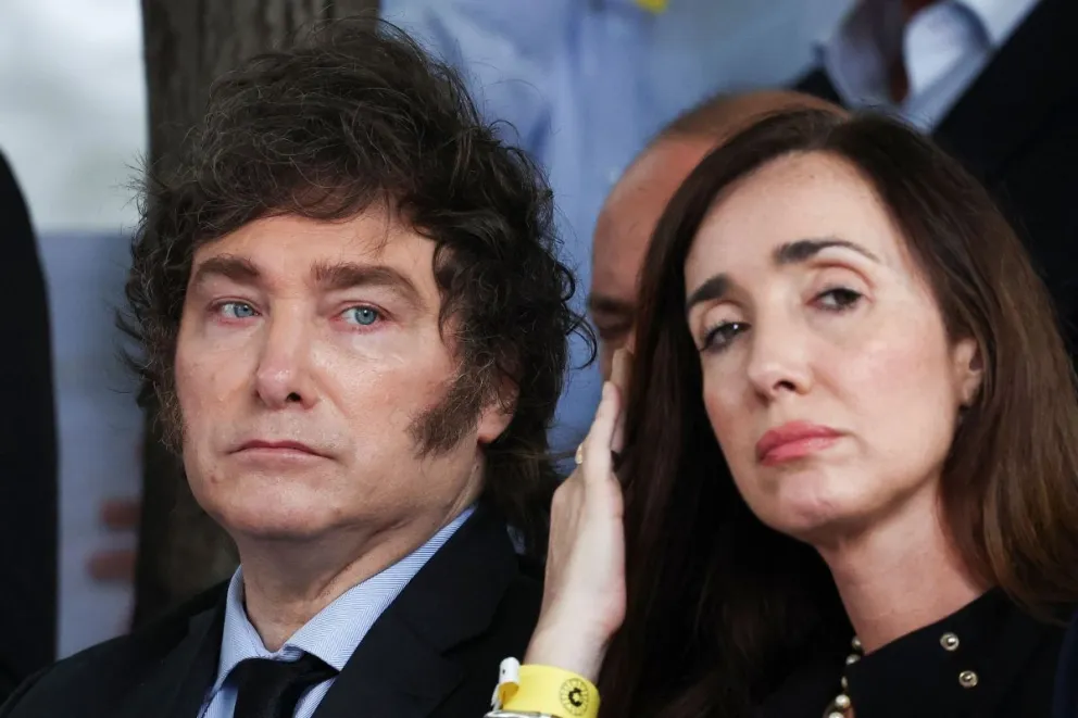 Javier Milei y Victoria Villarruel.