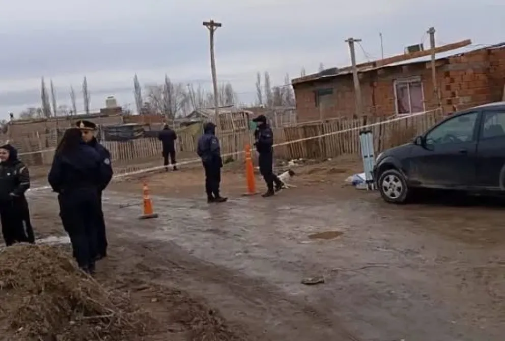 Los impactos de bala atravesaron las paredes de las viviendas/ imagen gentileza