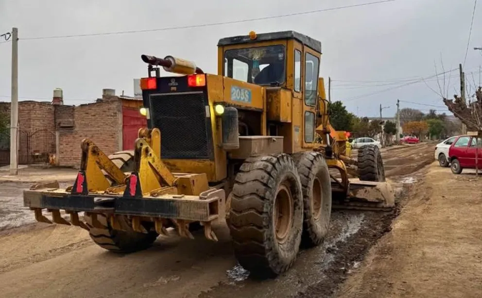 Con una licitación se comprará material que estarán destinado a las tareas de mantenimiento de calles en Regina. Foto: gentileza