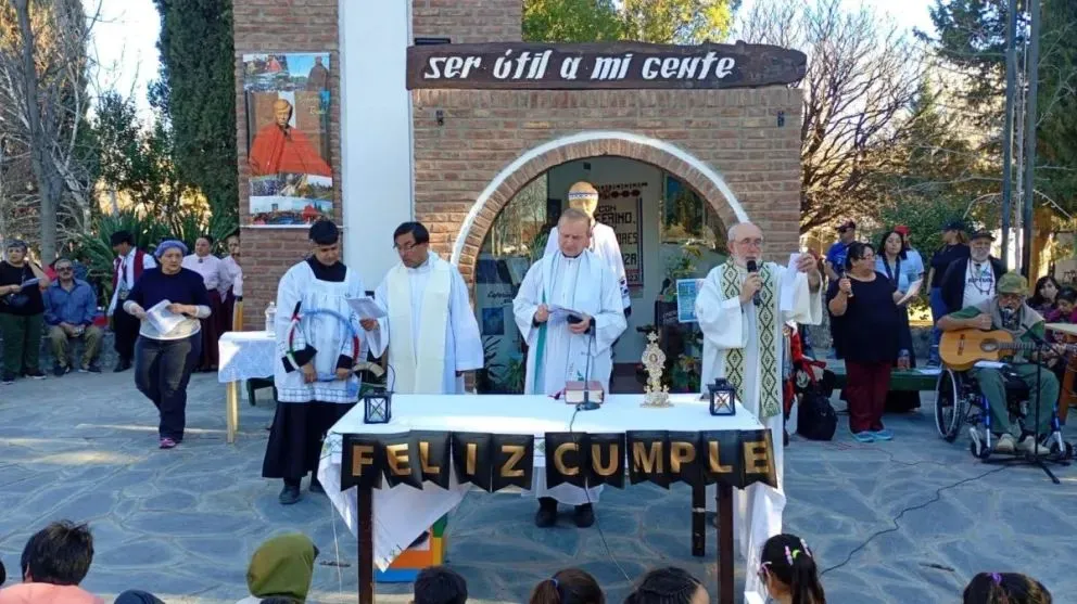 Chimpay se prepara para recibir a miles de peregrinos durante la 56° Peregrinación a Ceferino Namuncurá, que se desarrollará del 26 al 30 de agosto. Foto: gentileza.