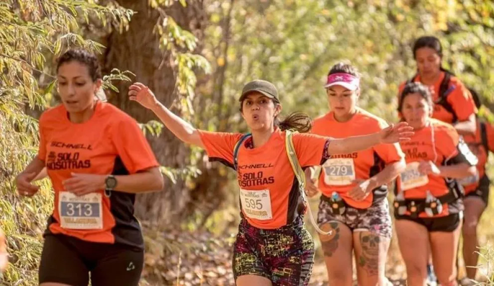 La prueba pedestre "Solo Nosotras" se correrá en diciembre por primera vez en Valle Azul. Foto: archivo