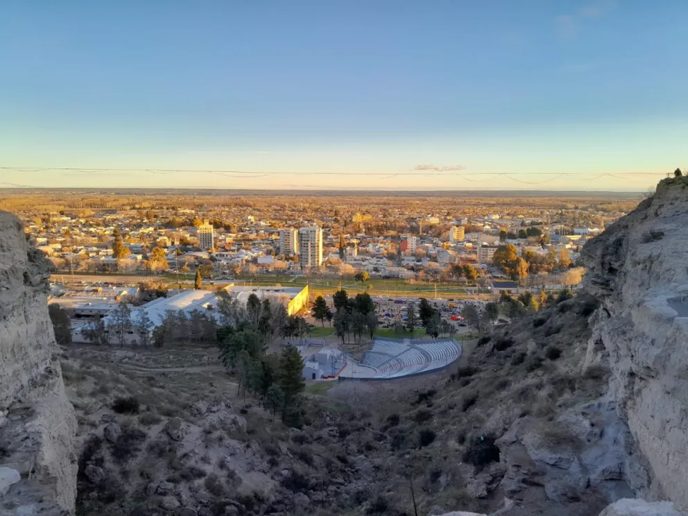 El sol y el frío serán protagonistas este día. La temperatura comienza a ascender a partir de mañana. Foto Cristian Córdoba. 