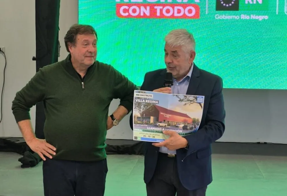 El gobernador Weretilneck anunció que en octubre se conocerá que empresa construirá el nuevo polideportivo en el Pulmón Ecológico. Foto: LCR