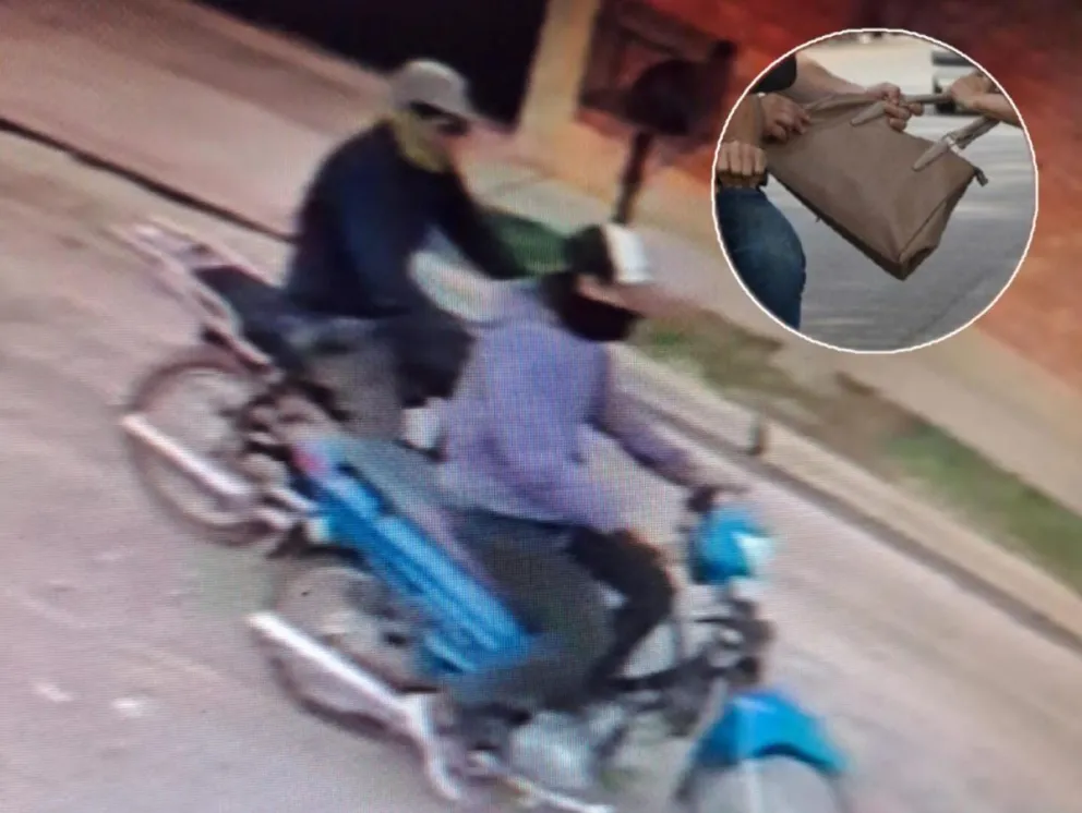 El robo y la agresión de los motochorros a la abuela ocurrió en calle San Lorenzo. Foto archivo