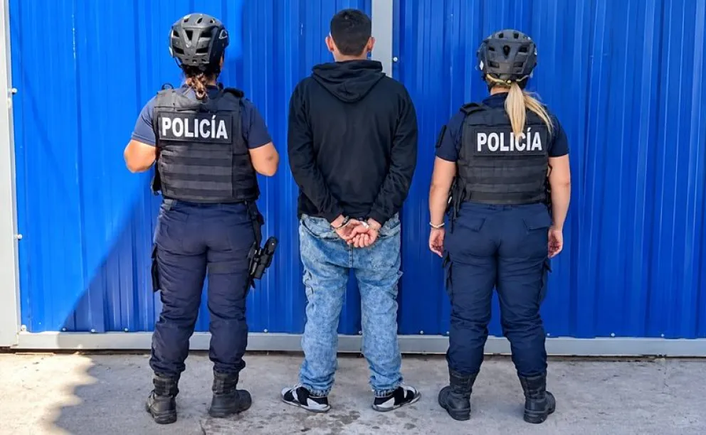 El hombre de 28 años fue interceptado en cercanías de una estación de servicio en el ingreso oeste a Regina. Foto: gentileza