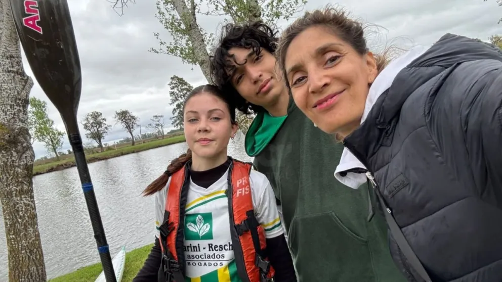 La joven ahora deberá pasar una semana en Buenos Aires acompañada de su madre para continuar con la preparación física. Foto: gentileza 