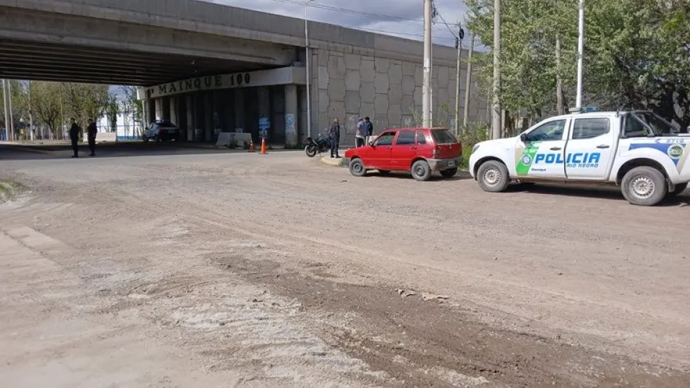 El intendente de Mainqué, Miguel Petricio, sufrió lesiones cuando manejaba una moto y lo chocaron. Foto: gentileza