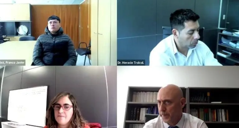 El juez homolog&oacute; el acuerdo entre la fiscal&iacute;a, la defensa y el imputado. Foto captura
