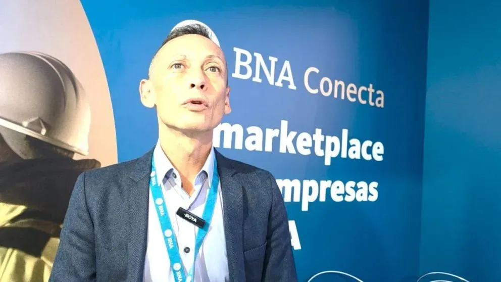 Leonardo Ruffinelli, gerente departamental y responsable de Grandes Empresas del Banco de la Nación Argentina.
