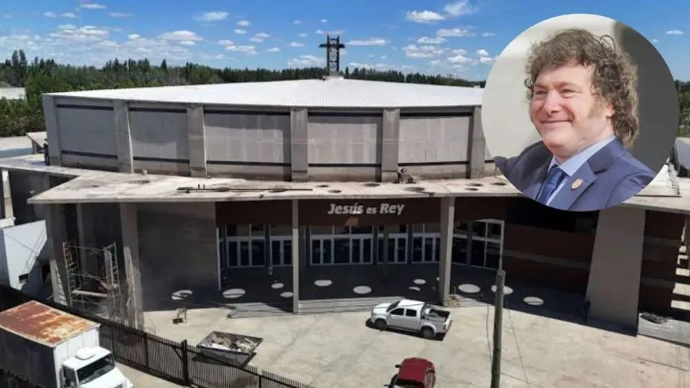 Auditorio de la iglesia evangélica Jesús es Rey, en la ciudad de Neuquén. Foto cipo360